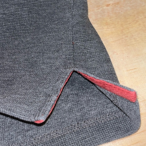 L. L. Bean men’s henley shirt gray size large 08KF2 - Picture 8 of 8